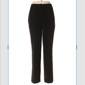 Rafaella curvy black dress pants size 12 short